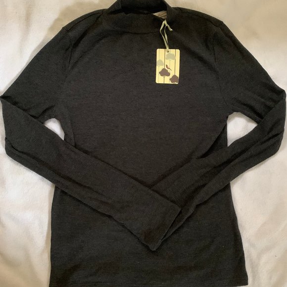 Propaganda Grey Long Sleeve Turtle Neck - Picture 1 of 4